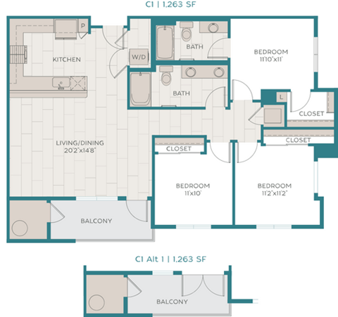 c1 floorplan